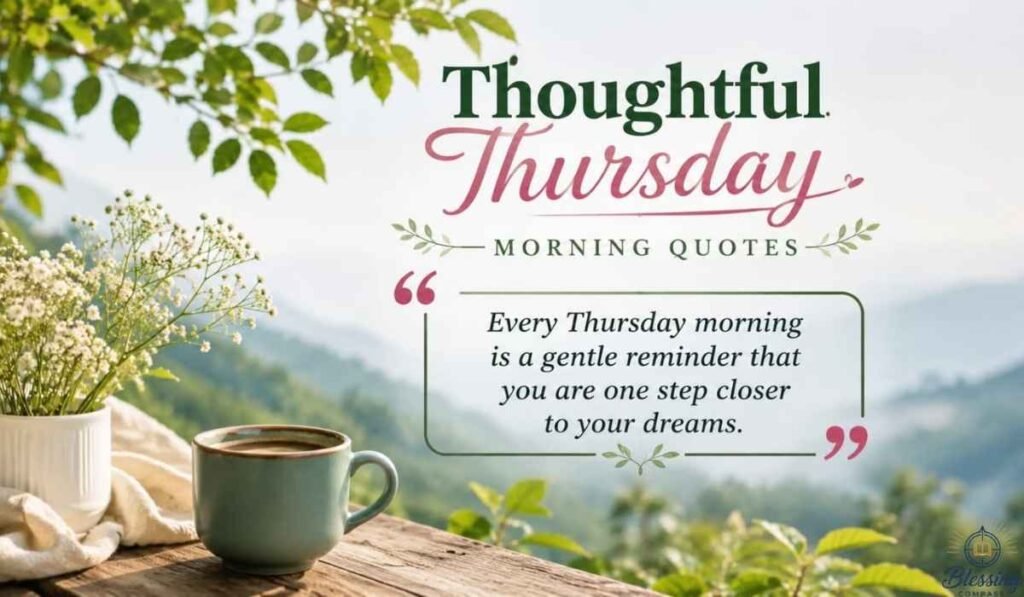 Thoughtful Thursday Morning Quotes