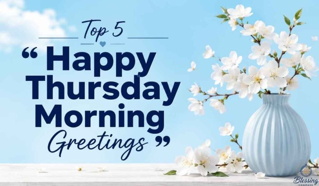 Top 5 Happy Thursday Morning Greetings