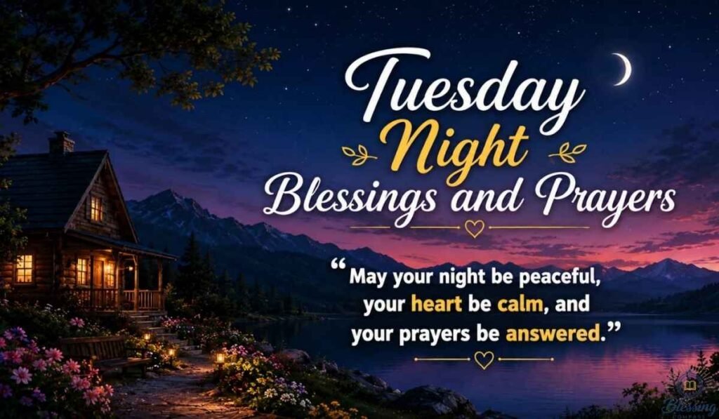 Tuesday Night Blessings And Prayers