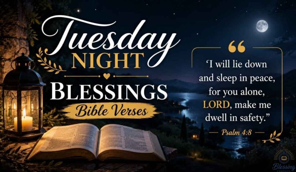 Tuesday Night Blessings Bible Verses