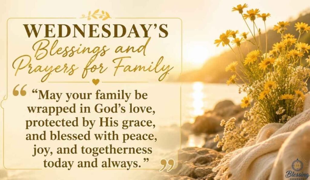 Wednesday Blessings and Prayers For Family