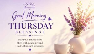 Beautiful Good Morning Thursday Blessings