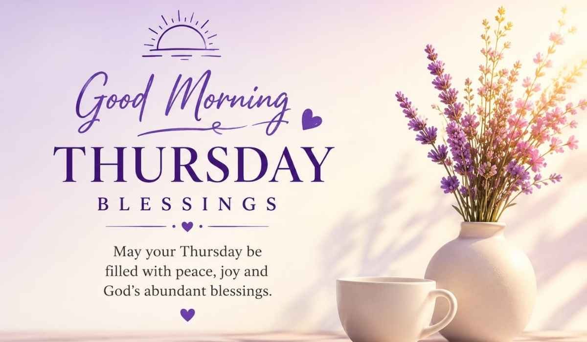 Beautiful Good Morning Thursday Blessings