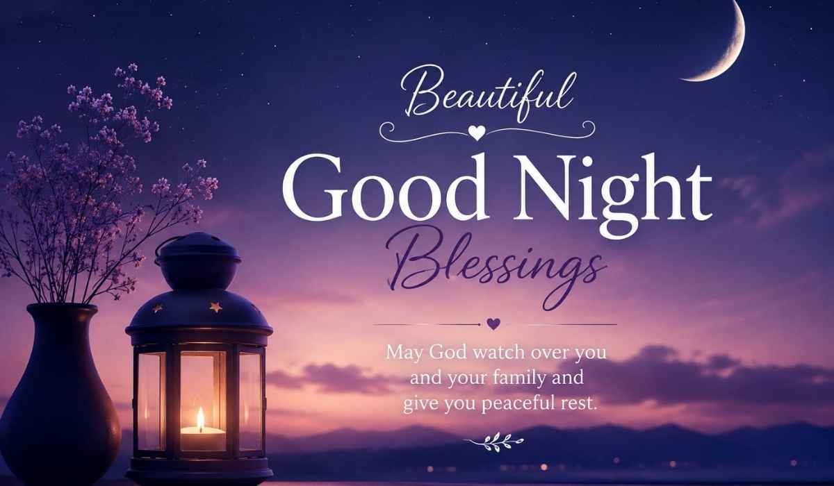 Beautiful Good Night Blessings