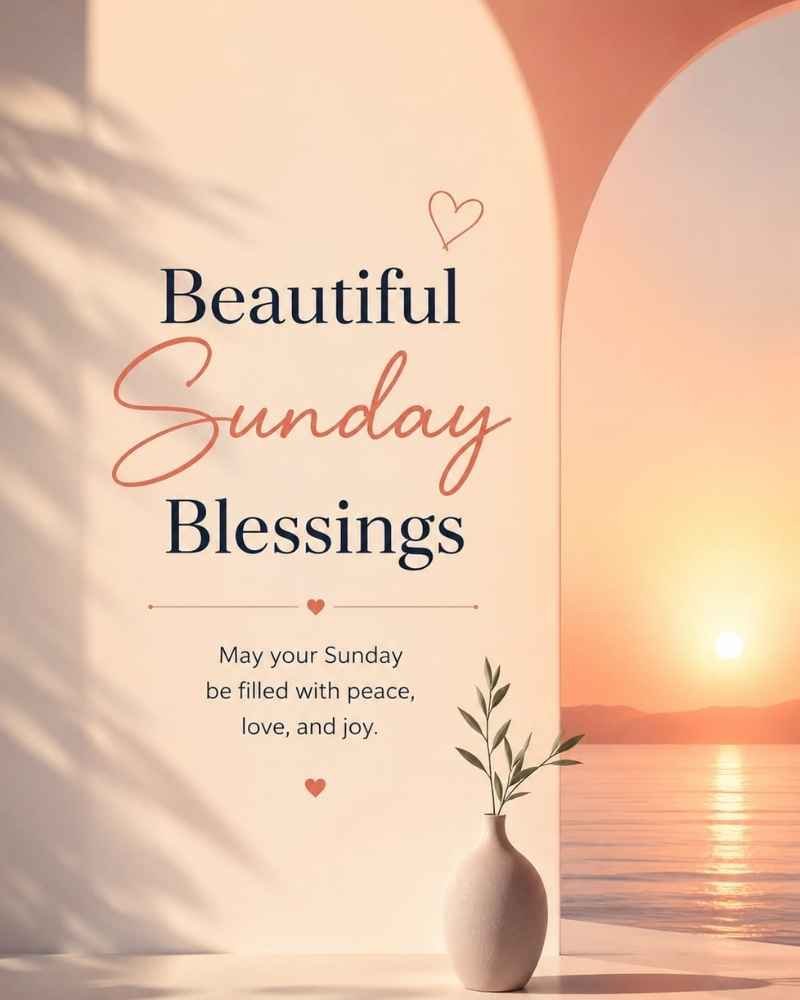 Beautiful Sunday Blessings