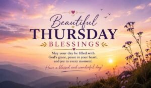 Beautiful Thursday Blessings