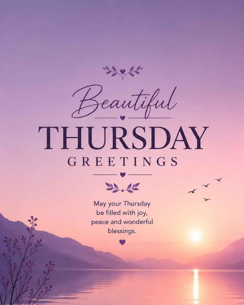 Beautiful Thursday Greetings