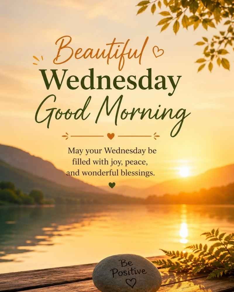 Beautiful Wednesday Good Morning Messages And Blessings