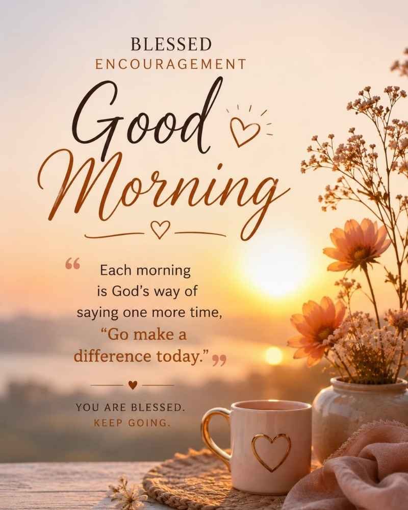 Blessed Encouragement African American Good Morning Quotes