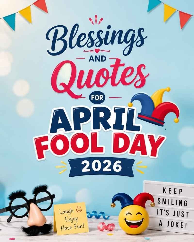Blessings And Quotes For April Fool Day 2026