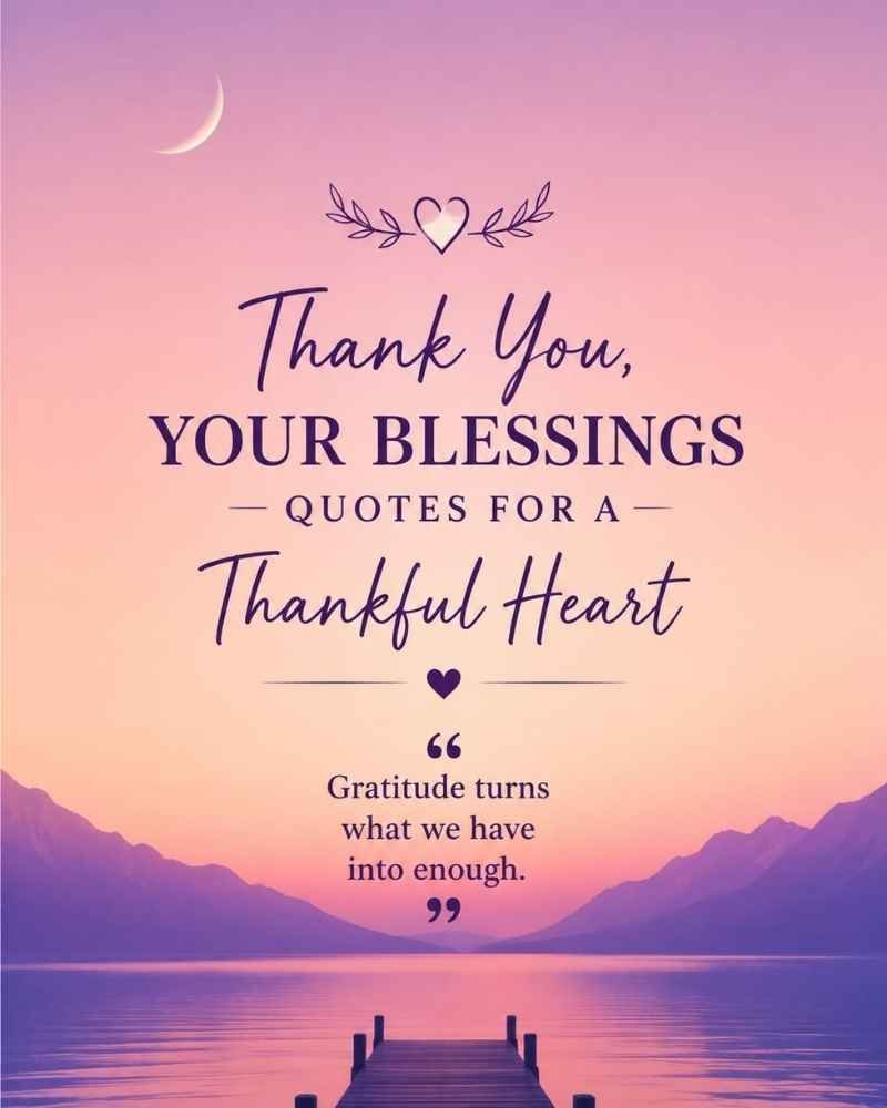 Count Your Blessings: Quotes for a Thankful Heart