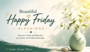 Friday Blessings and Prayers