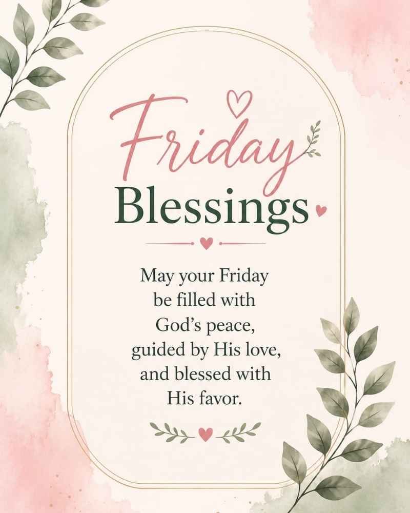 Friday Blessings For Coworkers