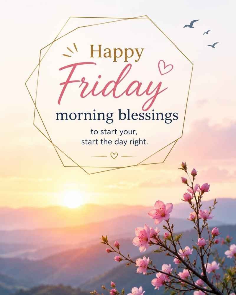 Friday Morning Blessings to Start the Day Right