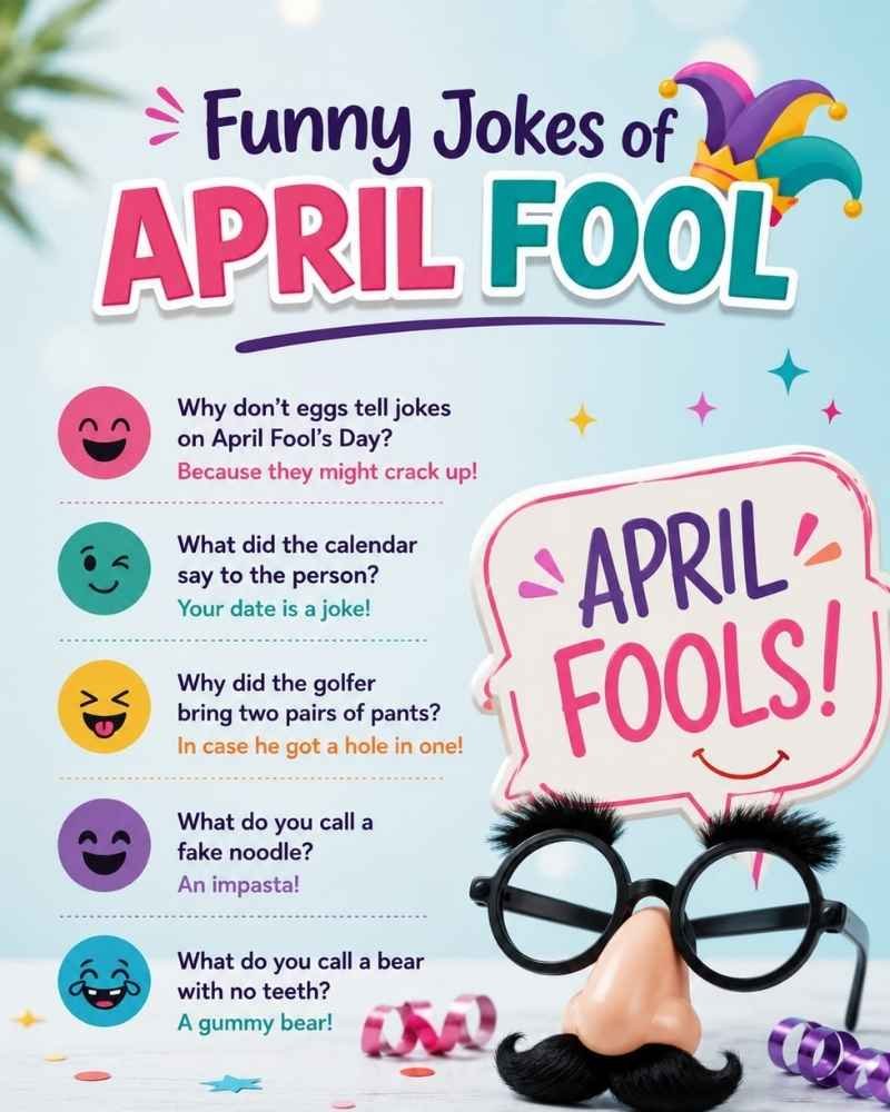 Funny Jokes of April Fool