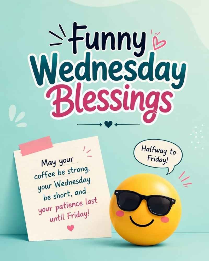 Funny Wednesday Blessings