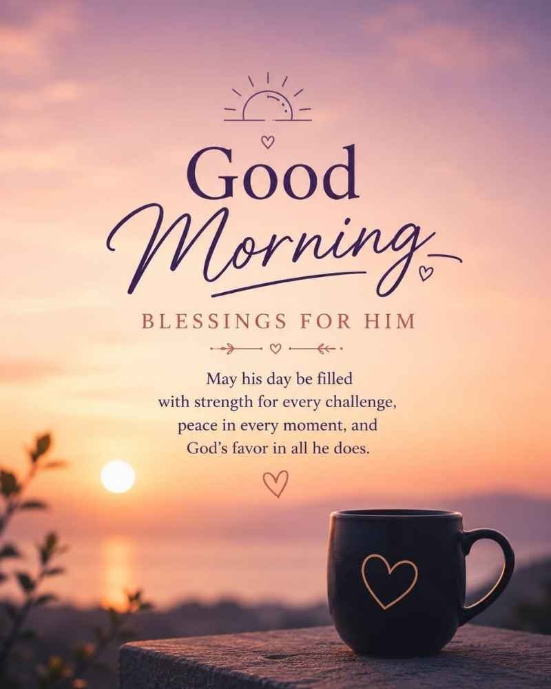 Good Morning Blessings For Him