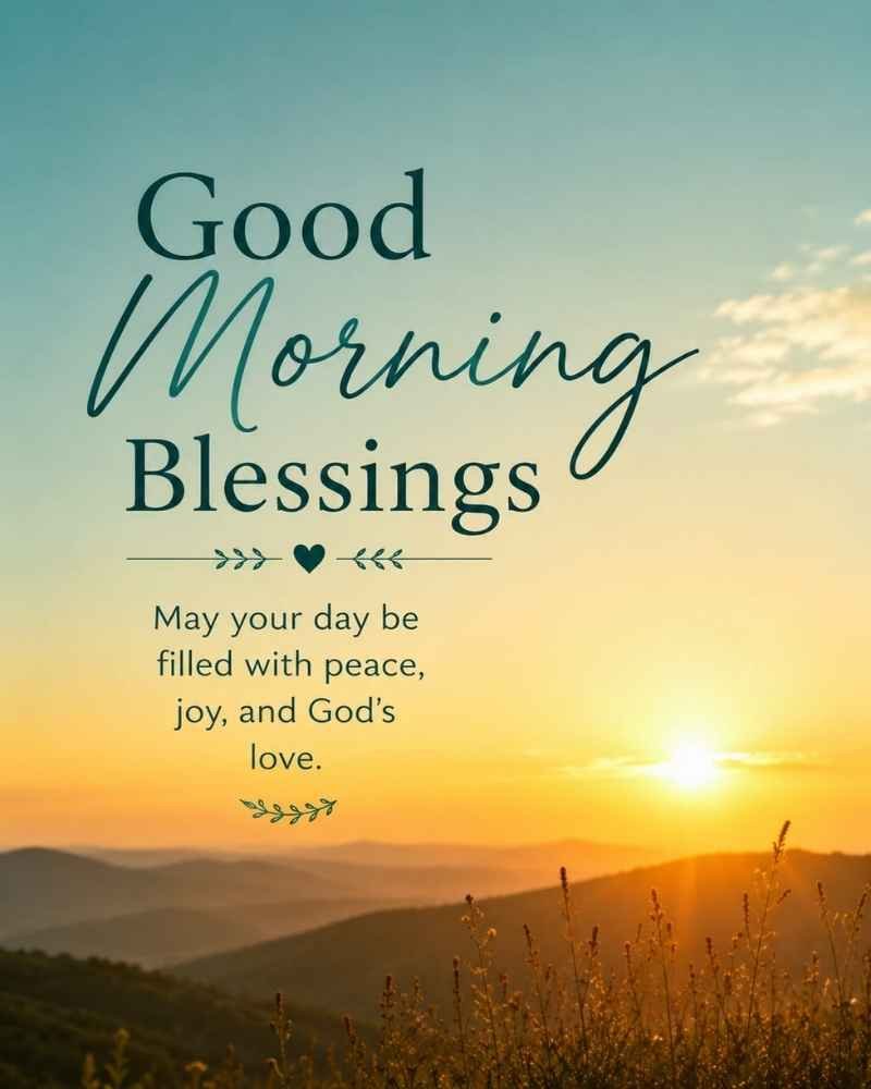 Good Morning Blessings