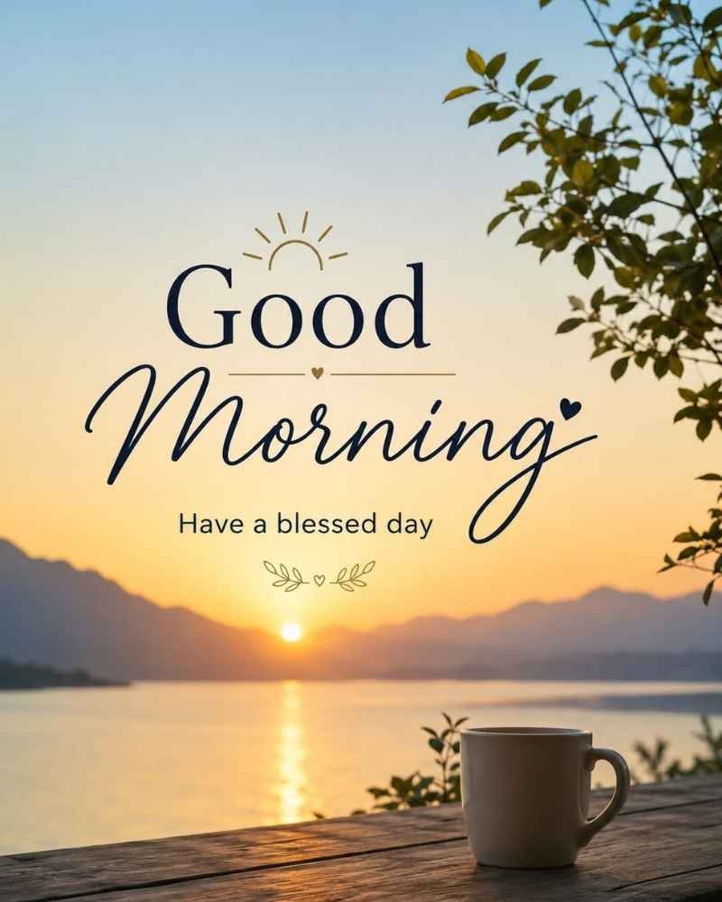 Good Morning Have a Blessed Day