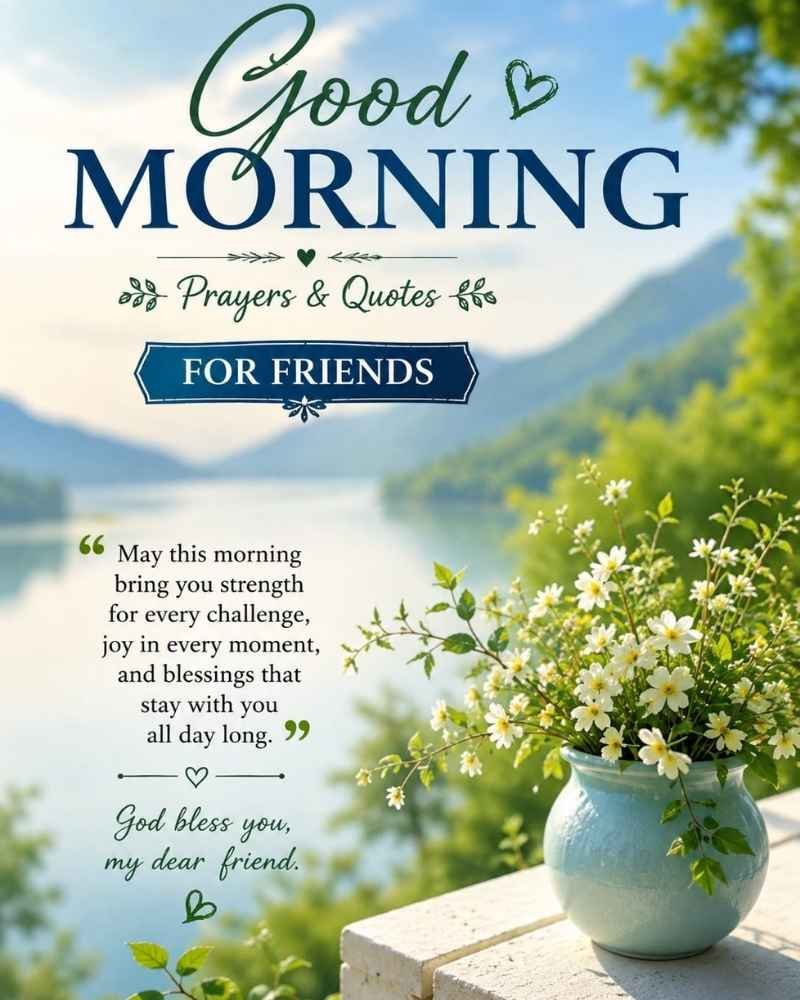 Good Morning Prayer Quotes for Friends