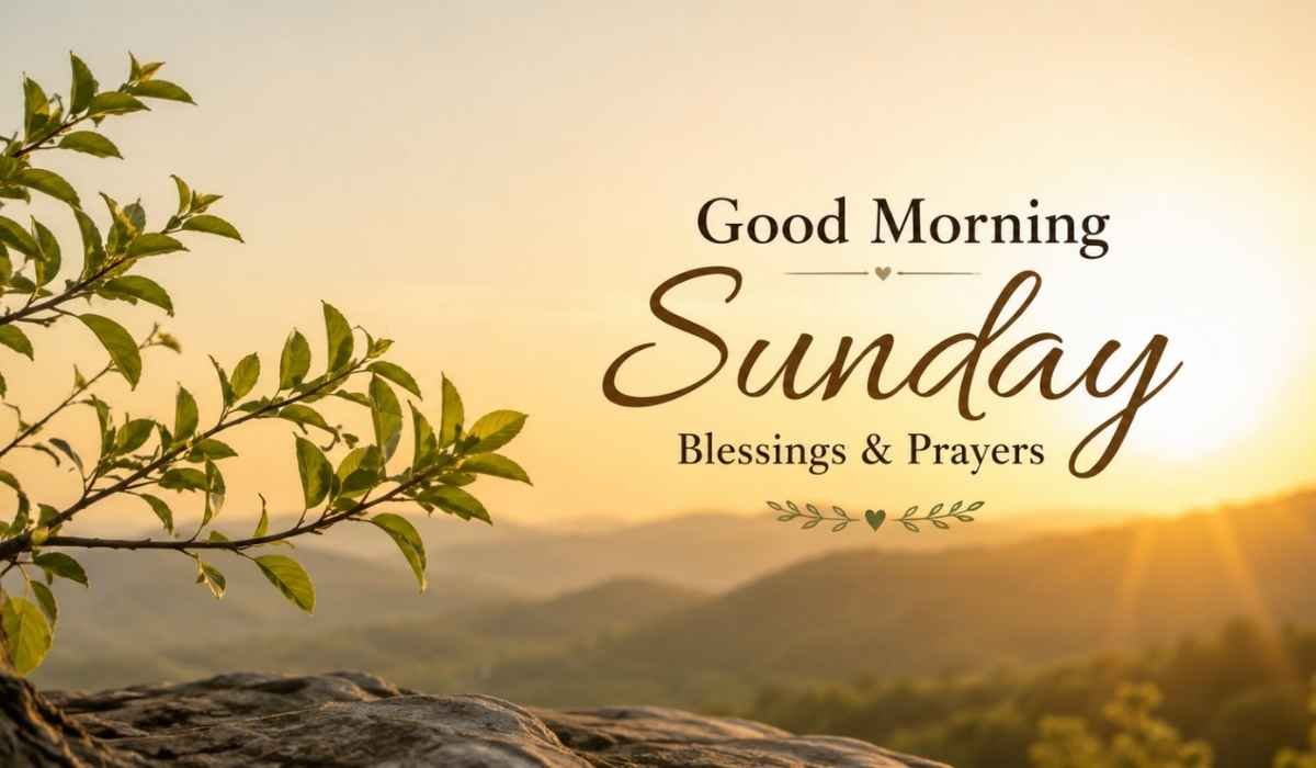 Good Morning Sunday Blessings & Prayers