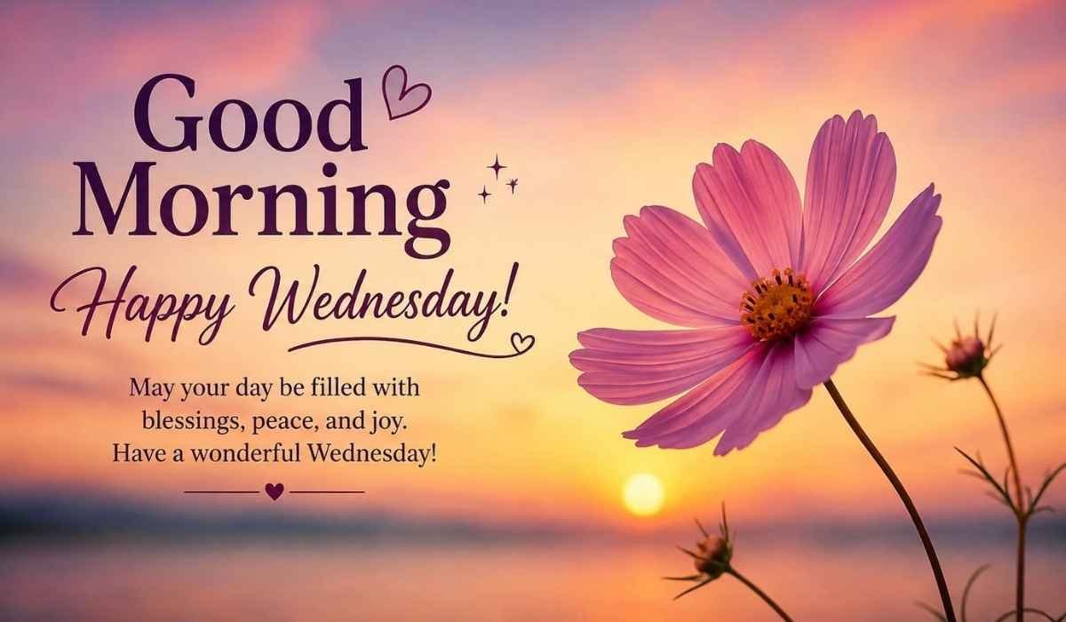 Good Morning Wednesday Blessing
