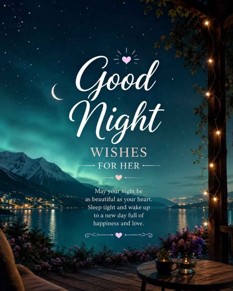 Good Night Wishes For Her