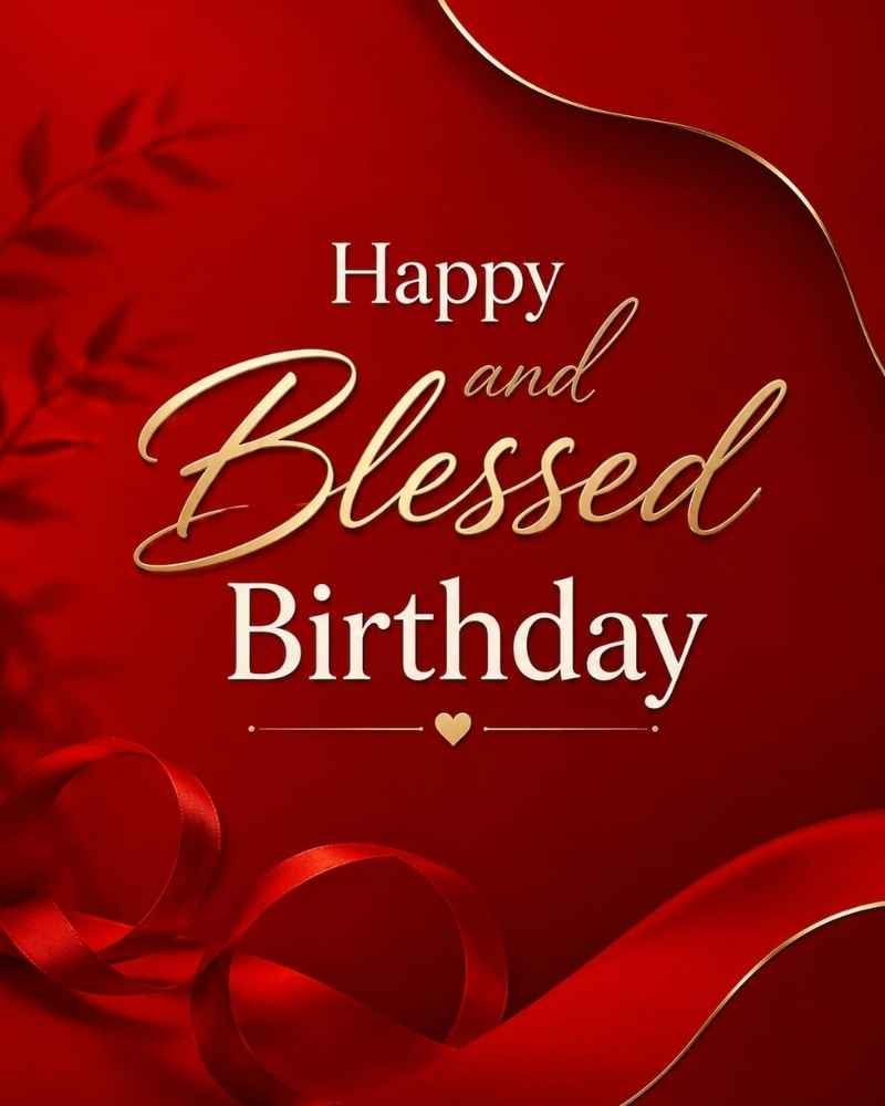 Happy And Blessed Birthday