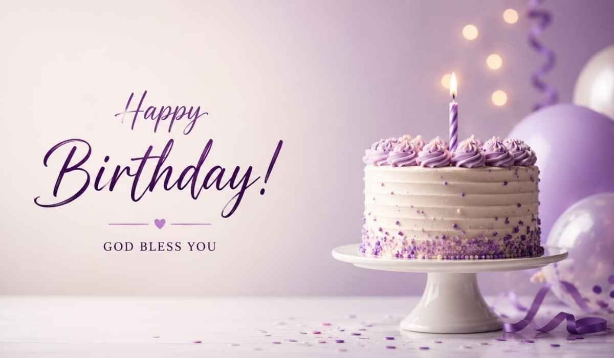 Happy Birthday God Bless You​