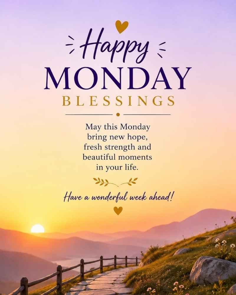 Happy Monday Blessings