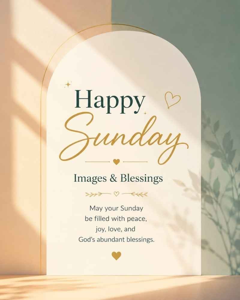 Happy Sunday Images and Blessings