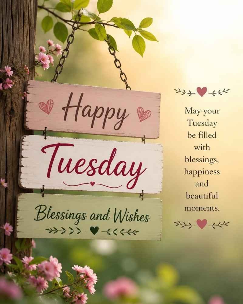 Happy Tuesday Blessings And Wishes