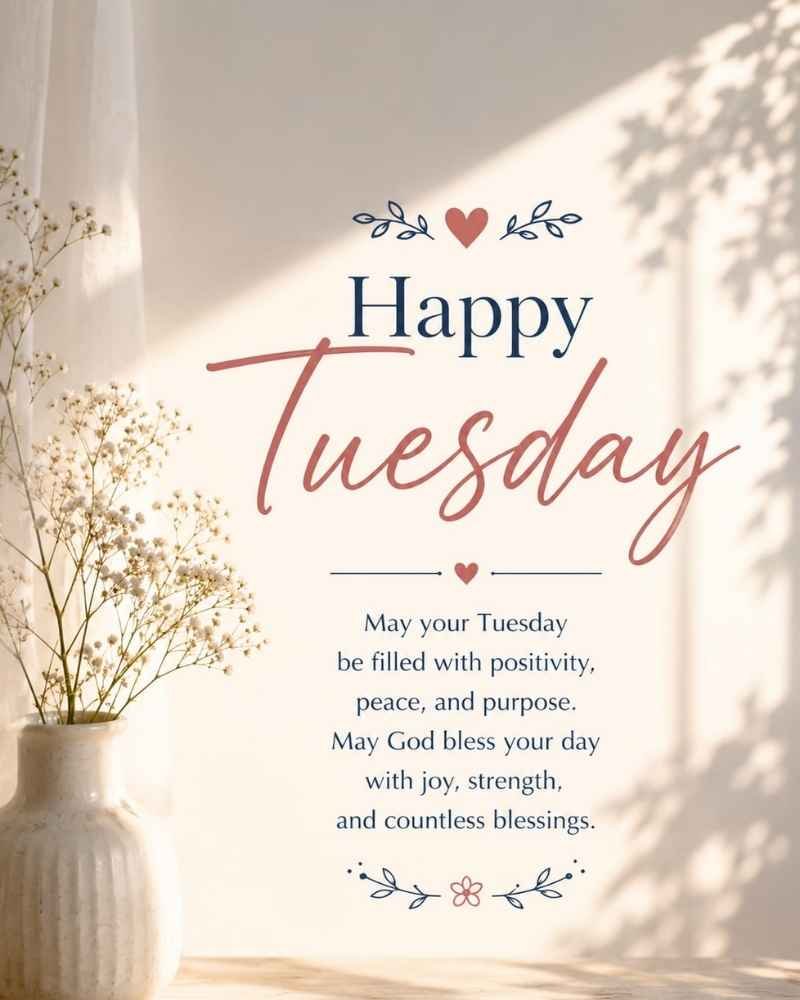 Happy Tuesday Blessings