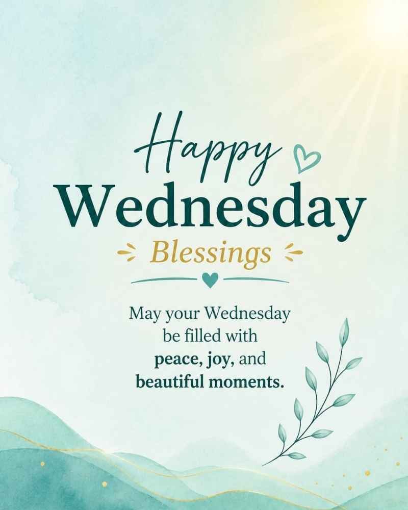 Happy Wednesday Blessings