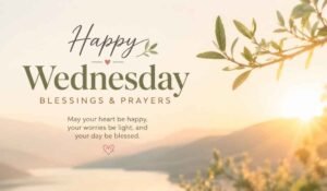 Happy Wednesday Blessings​ And Prayers​