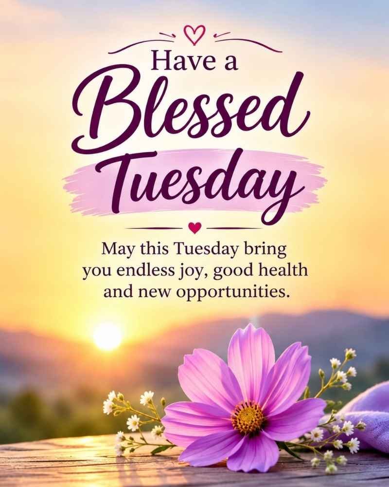 Have A Blessed Tuesday Images
