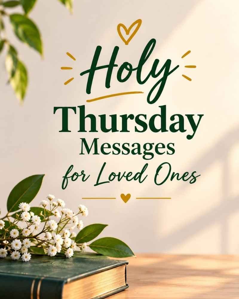Holy Thursday Messages For Loved Ones