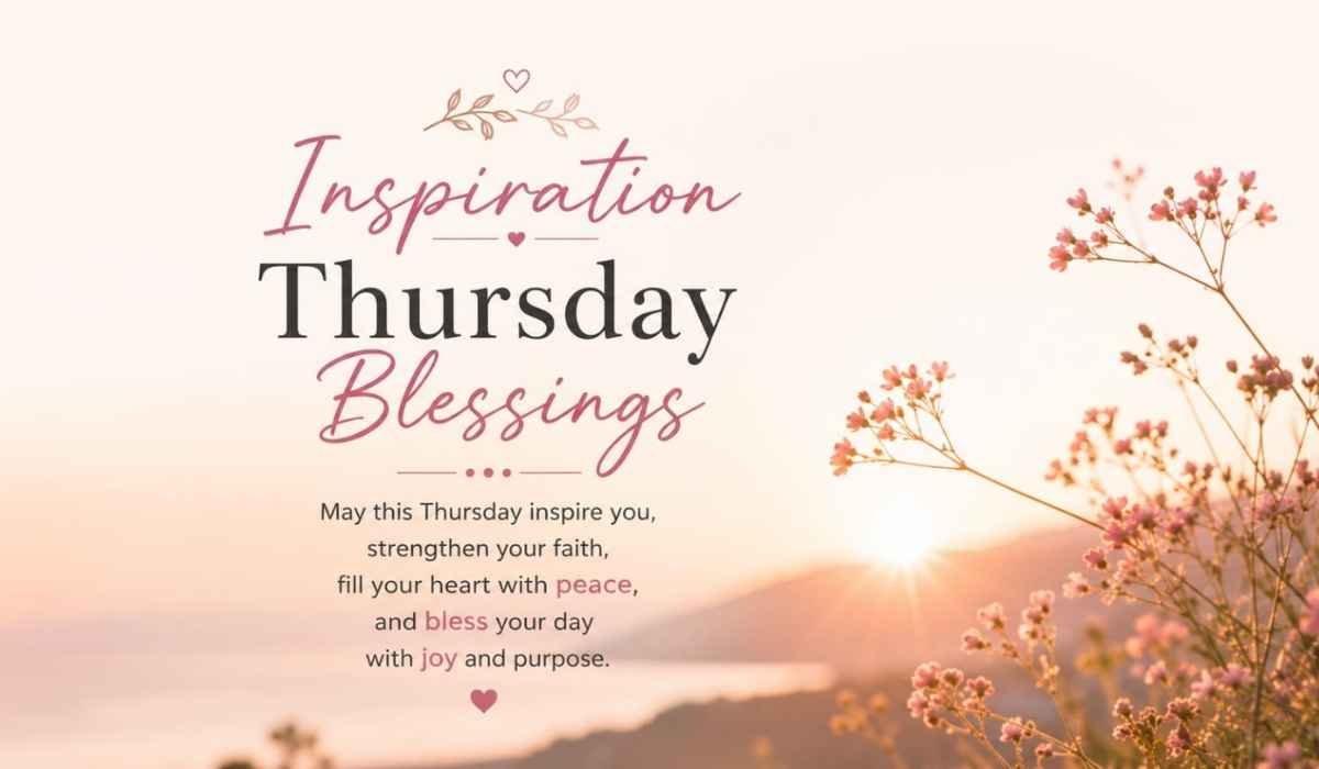 Inspiration Thursday Blessings