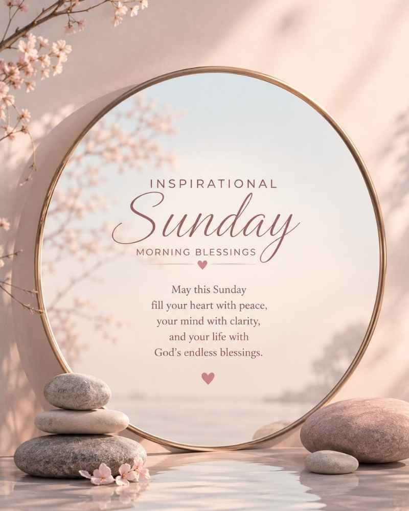 Inspirational Sunday Morning Blessings