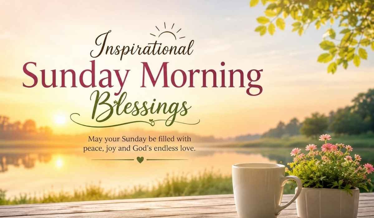 Inspirational Sunday Morning Blessings