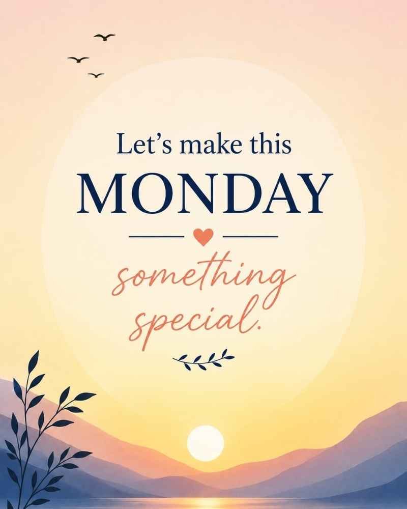 Let’s Make This Monday Something Special