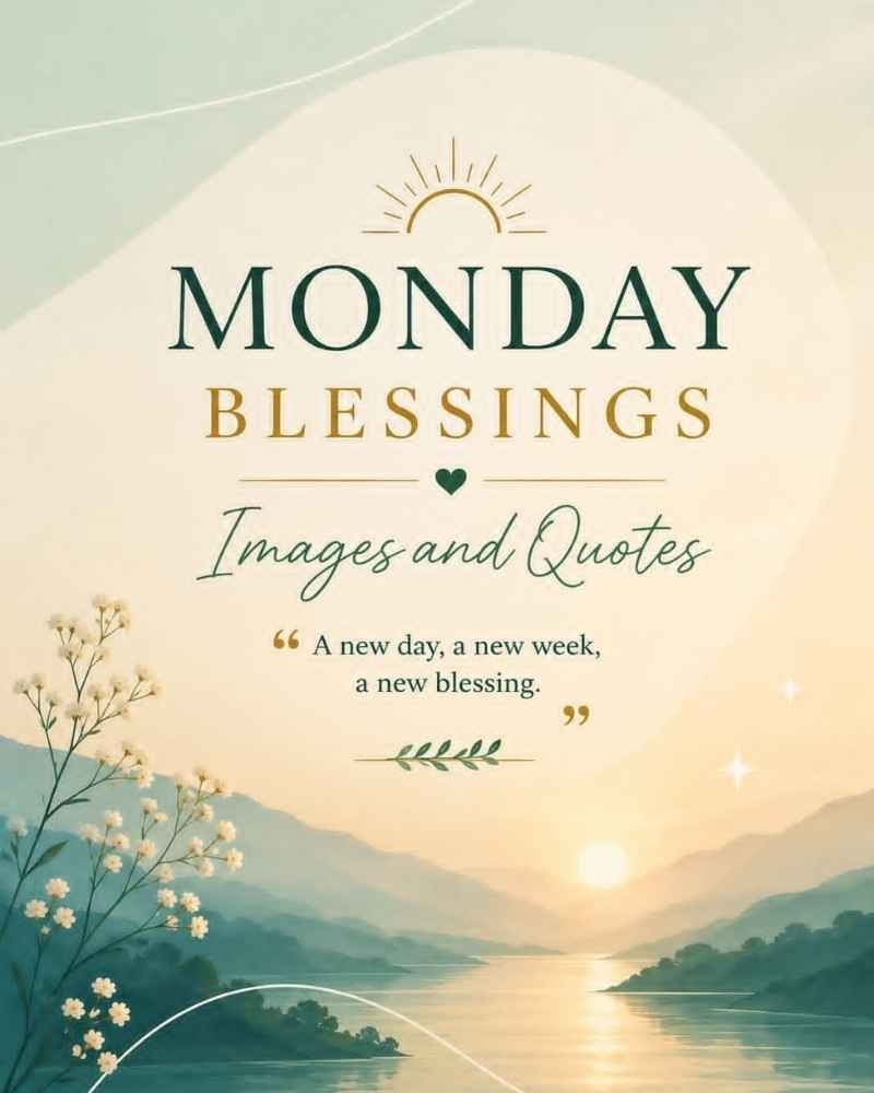 Monday Blessing Images and Quotes