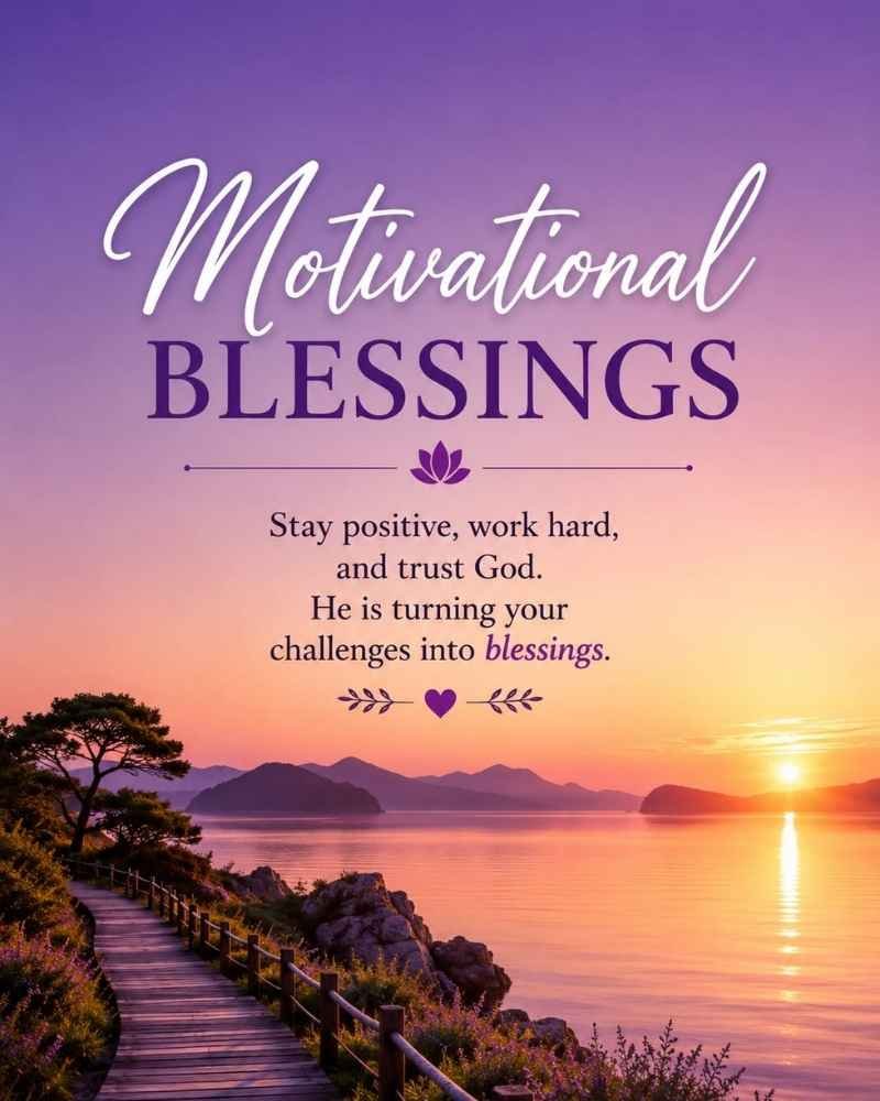 Motivational Blessings