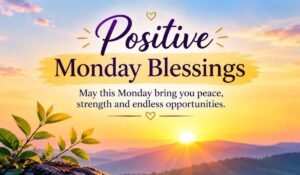 Positive Monday Blessings
