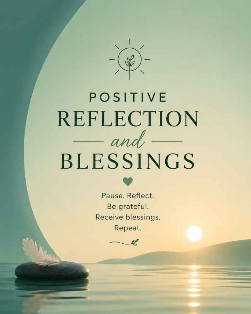 Positive Saturday Reflection and Blessings