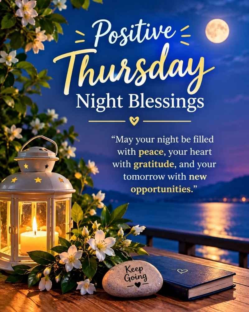 Positive Thursday Night Blessings