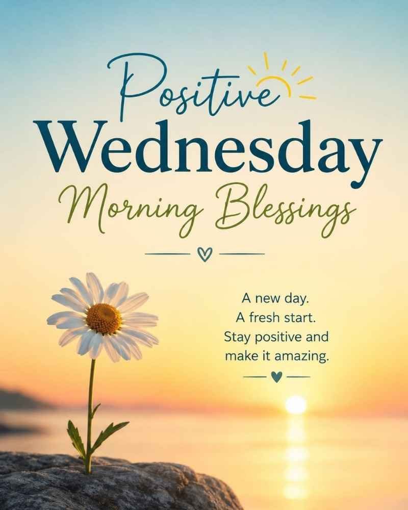 Positive Wednesday Morning Blessings