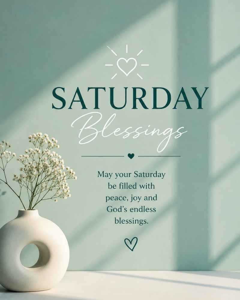 Saturday Blessings Images