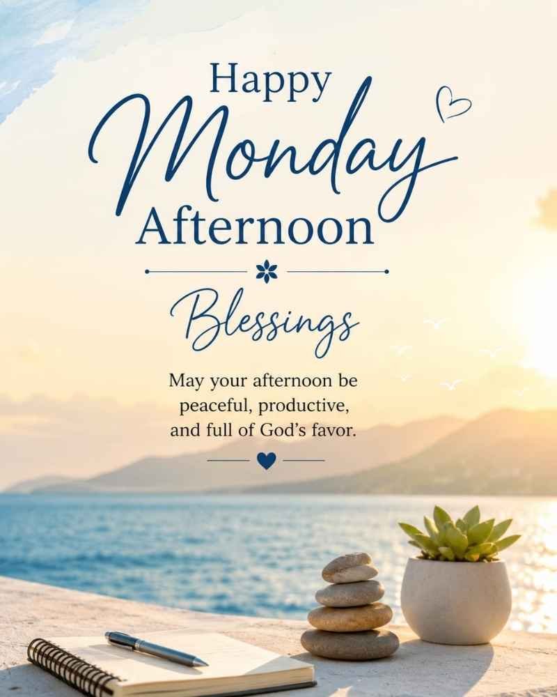 short monday afternoon blessings