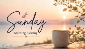 Sunday Morning Blessing